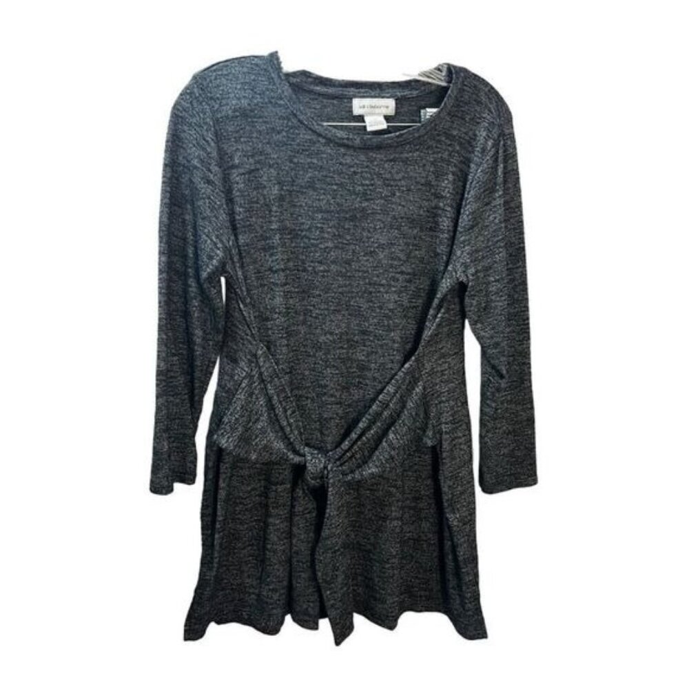 NEW Liz‎ Claiborne Jersey Long Sleeve Tunic Dress Small